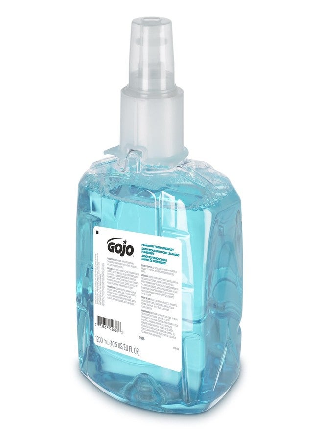 Gojo Foam Soap Refill, Size 1200mL, Blue - Image 1